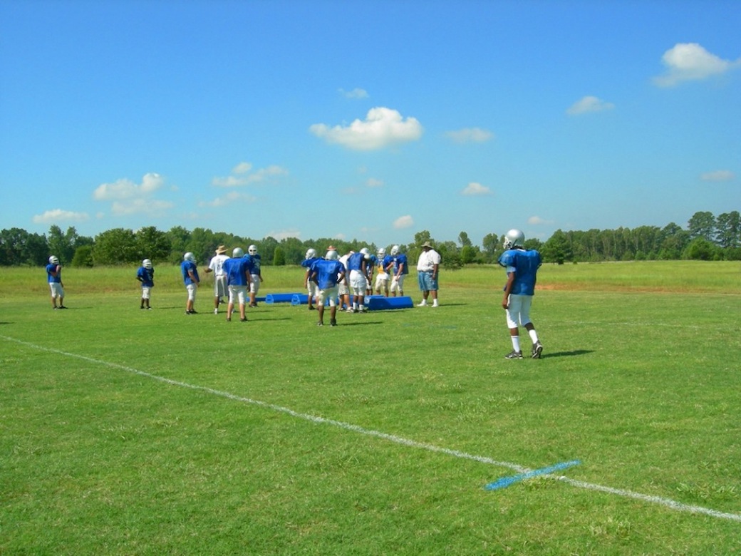 Football Camp at Swamp Camp