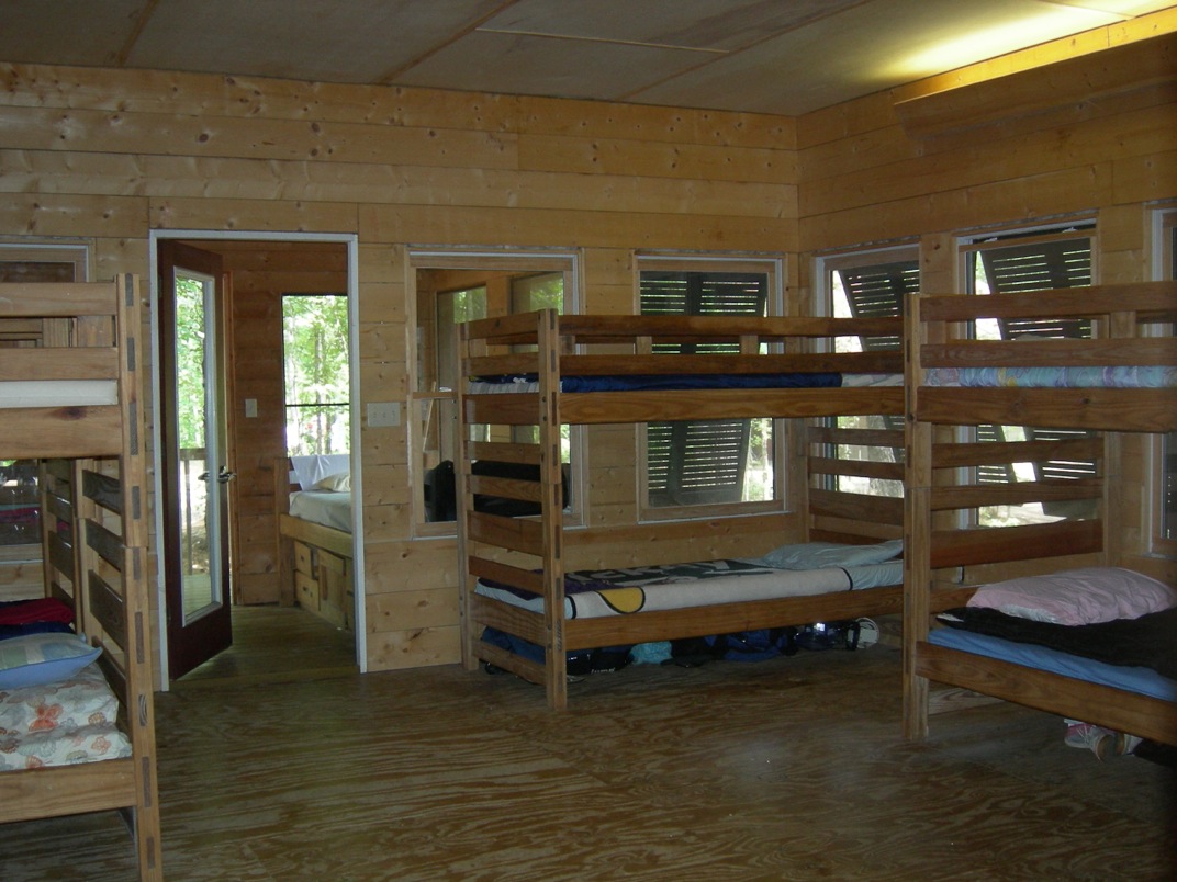 Camp Swamp Inside Cabin View