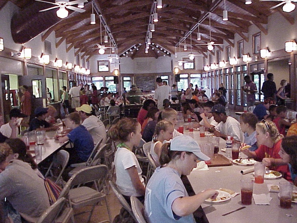 Camp Swamp Dining Hall Inside